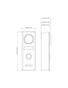 VIP Vision Entry Series Standalone Analogue Intercom Kit - INTKIT-A1 2