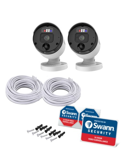 Swann security camera sales with audio recording