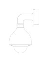Right Angle Wall Mount Camera Bracket - VSBKTB302S-2