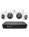 Swann 12MP 8Ch Pro NVR - 2TB 4x 1200D Dome Cameras - SWNVK-890004D - EOL