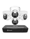 Swann 12MP 8Ch Pro NVR - 2TB 4x 1200D Dome Cameras - SWNVK-890004D - EOL