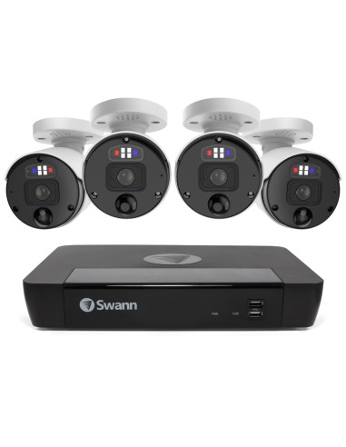 Swann 12MP 8CH Pro Enforcer 2TB 4x1200BE Bullet SWNVK-890004