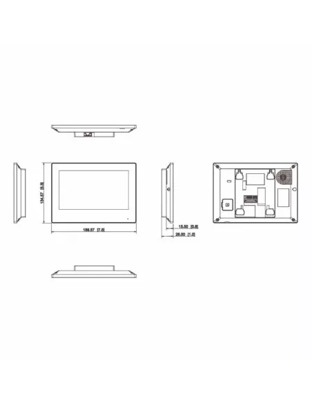 VIP Vision Residential Series Touchscreen IP INTIPMONKW VIP Vision Residential Series Touchscreen IP INTIPMONKW
