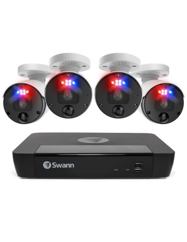 Swann 12MP 16CH Pro Enforcer 4TB 4x1200BE Bullet Cameras - SWNVK-1690004
