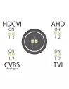 Securview Professional Series 2.0MP 2.8mm Fixed HDCVI Turret - VSCVI-2DIRG