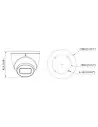 Securview Professional Series 2.0MP 2.8mm Fixed HDCVI Turret - VSCVI-2DIRG