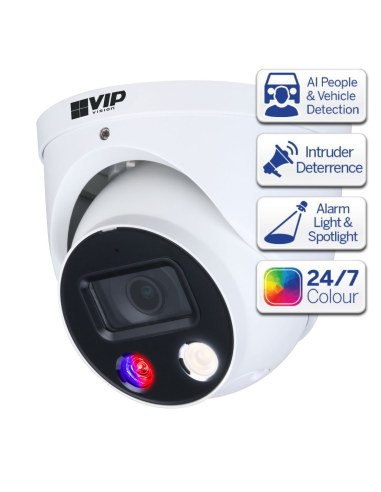 VIP Vision 8MP 8600 Series 8Ch AI IP NVR 2TB 8x NKPRO-88608D