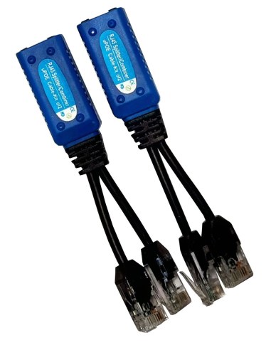 Ethernet Splitter / Combiner uPOE use 2 Cameras over 1 Cable | Suit Swann NVR IP Cameras