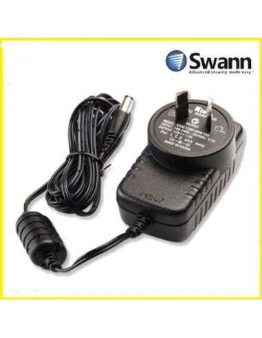 Swann 2AMP General Purpose Camera Power Supply 12V 2000mA Run Up To 4 Camera