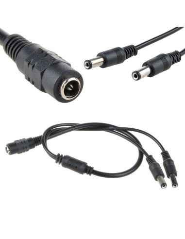 Power Splitter 2-Way Swann CCTV AC/DC General Power 2.1mm