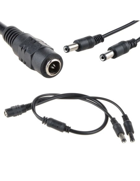 Power Splitter 2-Way Swann CCTV AC/DC General Power 2.1mm