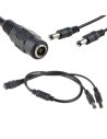 Power Splitter 2-Way Swann CCTV AC/DC General Power 2.1mm