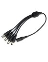 DC CCTV Splitter 4 way 4-way 2.1mm power