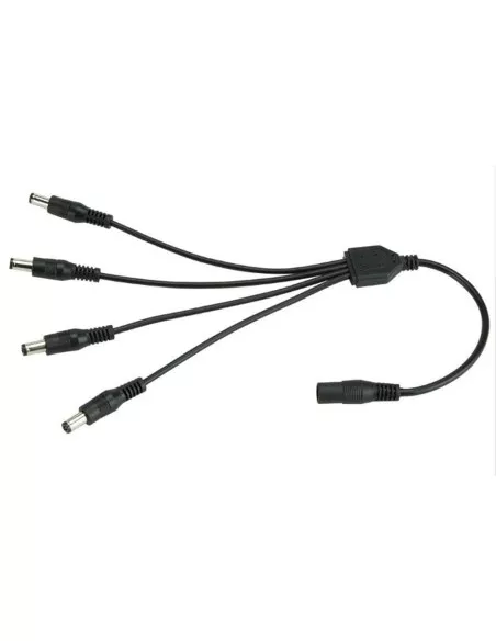 Genuine Swann 1 to 4 Way Power Cable Splitter SR-DCSP-1F4M-GP