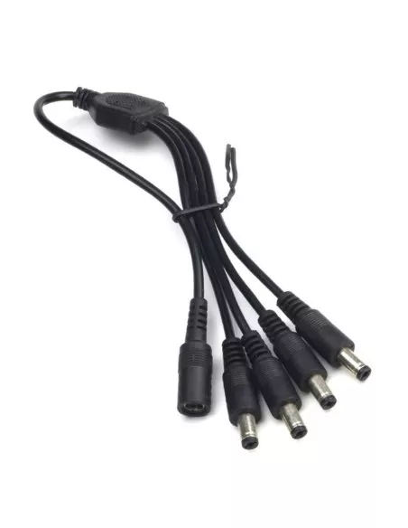 Genuine Swann 1 to 4 Way Power Cable Splitter SR-DCSP-1F4M-GP