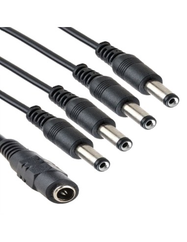 DC CCTV Splitter 4 way 4-way 2.1mm power