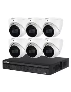 Dahua 5MP 8CH IP NVR 2TB HDD 6x Dome Camera Kit - NYS-K5086WNYS-K5086W 2