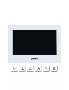 Dahua White 7inch Touch Screen IP Indoor Intercom Monitor- DHI-VTH2621GW-P 2