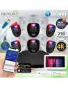 Swann Enforcer 6 Camera 8 Channel 4K Ultra HD DVR Home CCTV Security System