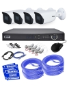 VIP Vision 8MP 8100 Series 8Ch AI IP NVR 2TB 4xBIRG Fixed Lens Bullet Cameras (8x4)