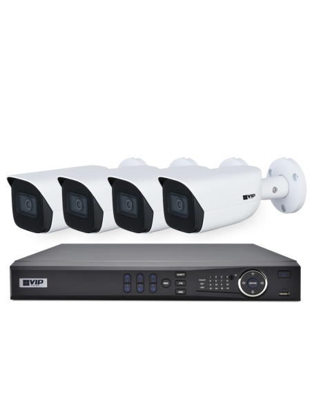 VIP Vision 8MP 8100 Series 8Ch AI IP NVR 2TB NKPRO-88104B-PL