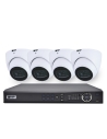 VIP Vision 8MP 8100 Series 8Ch AI IP NVR 2TB 4xDIRG Fixed Lens Dome Cameras (8x4)