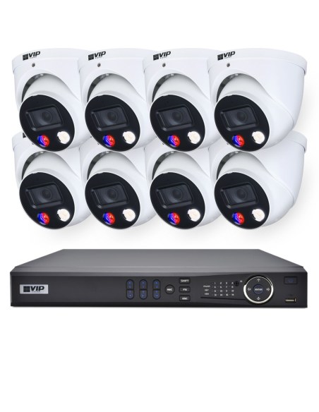 VIP Vision 8MP 8600 Series 8Ch AI IP NVR 4TB HDD NKPRO-88608D-PL