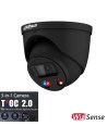 DAHUA 5MP TIOC 2.0 Active Deterrence Turret Fixed Camera Black - DH-IPC-HDW3549HP-AS-PV-S3-BLK