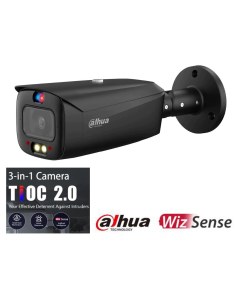 Dahua 8MP TiOC Active Deterrence 2.0 IP Bullet DH-IPC-HFW3849T1P-AS-PV-S3-BLK 2