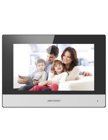 Hikvision Gen2 7-Inch Touch Screen Video Intercom Indoor Black Screen - DS-KH6320-WTE1