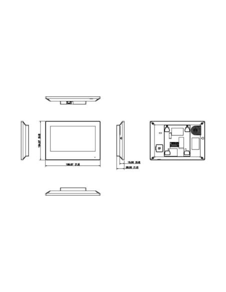 VIP Vision Residential Series Touchscreen IP INTIPMONKB