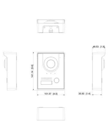 VIP Vision Surface Mount Box for INTIPRDSG - INTIPRDSGSB2