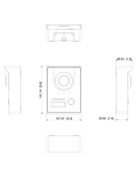 VIP Vision Surface Mount Box for INTIPRDSG - INTIPRDSGSB2