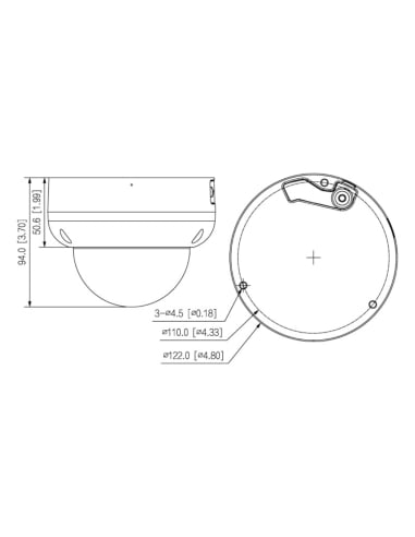 VIP Vision Professional AI Series 8.0MP Motorised VSIPP-8DIRMD-I2