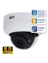 VIP Vision Professional AI Series 8.0MP Motorised Vandal Dome - VSIPP-8DIRMD-I2