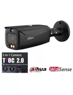 Dahua 5MP TiOC 2.0 Active Deterrence IP Bullet Fixed 2.8mm Camera DH-IPC-HFW3549T1P-AS-PV-S3-BLK 2