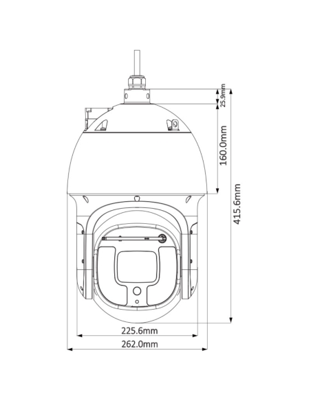 VIP Vision Ultimate AI Series 8.0MP Ultra Low VSIPPTZ-8IRU-I2