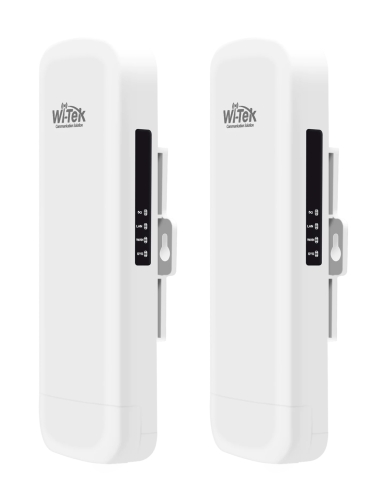 WI-TEK V3 5km Long Range Outdoor Wireless Point-To-Point For IP Surveillance Cameras - WI-CPE513P-KITV3