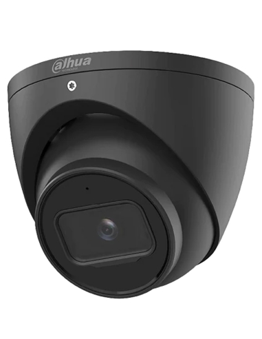Dahua 4MP Dome Black Security Camera IR Fixed-focal Eyeball WizSense Network - DH-IPC-HDW3466EMP-S-AUS-BLK