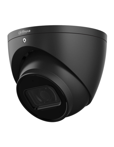 Dahua IP 6MP IR Fixed-focal 2.8mm Eyeball WizSense Starlight Black Dome Camera - DH-IPC-HDW3666EMP-S-AUS