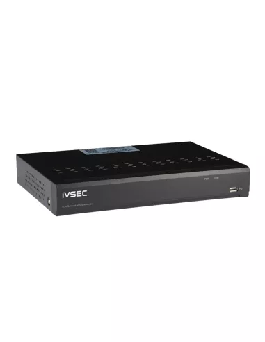 IVSEC 16 Channel IP ePoE 4K Ultra-HD/12MP Network IVNR316XC