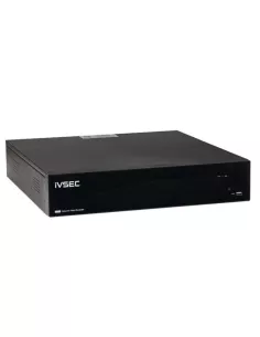IVSEC 64 Channel IP 4K Ultra-HD/12MP 32 PoE+ Ports Network IVNR564XA 2