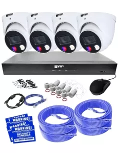 VIP Vision 8MP 8600 Series 8Ch AI IP NVR 2TB 4x ID4 SMD+ NKPRO-88604D 2