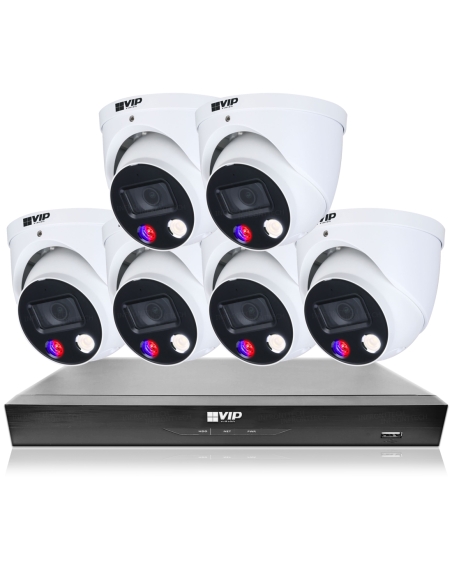 VIP Vision 8MP 8600 Series 8Ch AI IP NVR 2TB 6x NKPRO-88606D VIP Vision 8MP 8600 Series 8Ch AI IP NVR 2TB 6x NKPRO-88606D