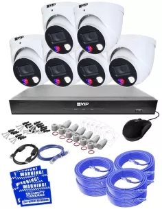 VIP Vision 8MP 8600 Series 8Ch AI IP NVR 2TB 6x ID3 SMD+ NKPRO-88606D 2