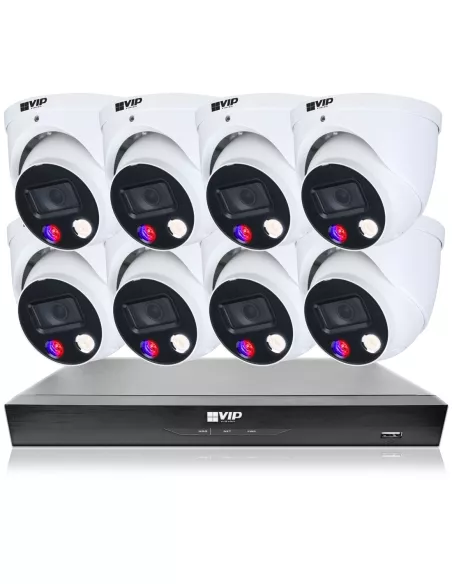 VIP Vision 8MP 8600 Series 8Ch AI IP NVR 2TB 8x NKPRO-88608D VIP Vision 8MP 8600 Series 8Ch AI IP NVR 2TB 8x NKPRO-88608D