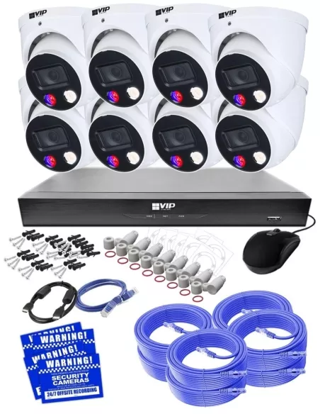 VIP Vision 8MP 8600 Series 8Ch AI IP NVR 2TB 8x NKPRO-88608D VIP Vision 8MP 8600 Series 8Ch AI IP NVR 2TB 8x NKPRO-88608D