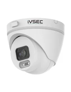 IVSEC 4MP Turret Dome 88° SMD Mic ONVIF Security IP Camera IVNC000XA 2