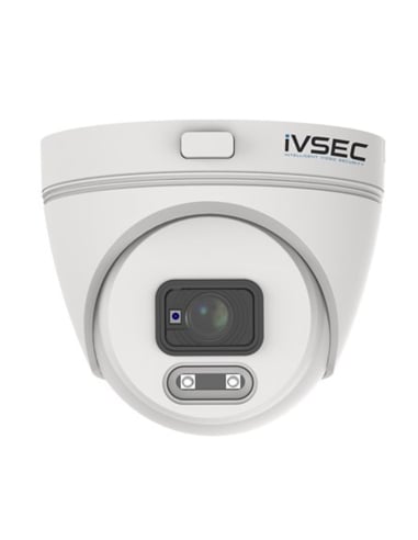 IVSEC 4MP Turret Dome 88° SMD Mic ONVIF Security IVNC000XA
