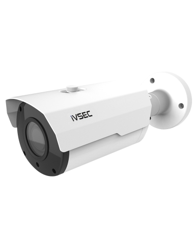 IVSEC 5MP IP Bullet Camera with Motorized 2.8-12mm Lens 40m IR Vandal Resistance - IVNC317XC
